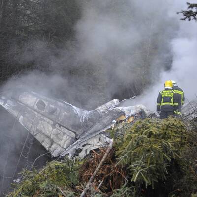 Kleinflugzeug in Tirol abgestürzt