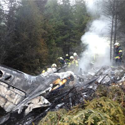 Kleinflugzeug in Tirol abgestürzt