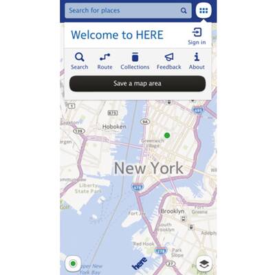 HERE Maps-App 
