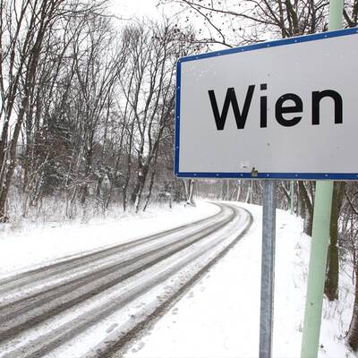 Schnee-Chaos in Wien & Umgebung 