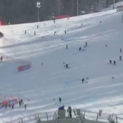 Die Bilder des Damen Riesentorlaufes