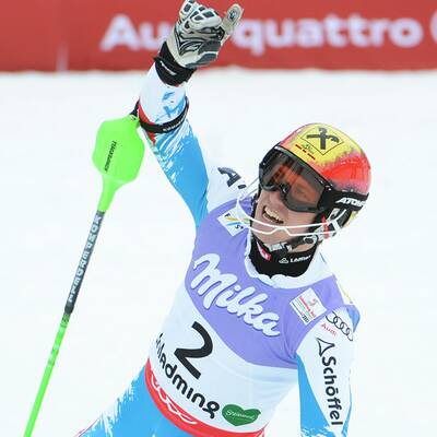 Marcel Hirscher jubelt über Gold