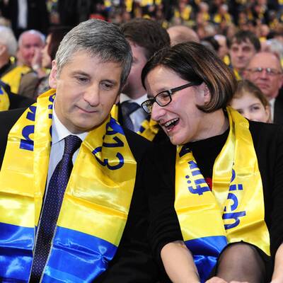 Pröll feiert seine Schluss-Veranstaltung