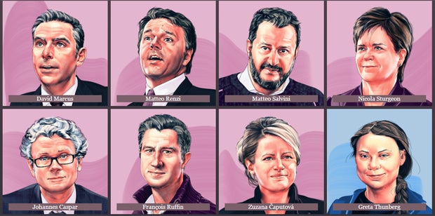 Kurz, Putin und Greta werden 2020 Europa prägen