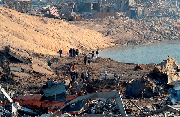Explosion in Beirut: ''Wie ein zweites Hiroshima''
