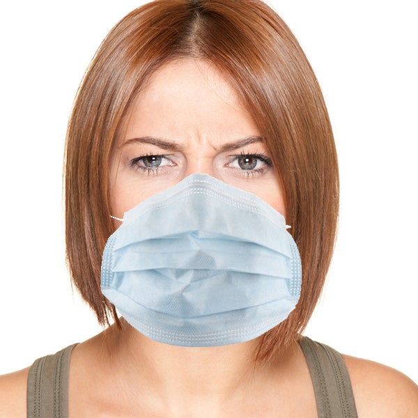 Mimik mit Maske