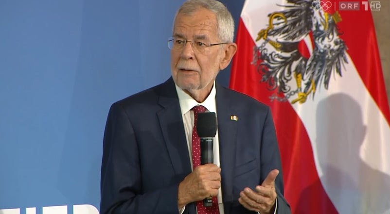 Olympia-Helden von Bundespräsident empfangen