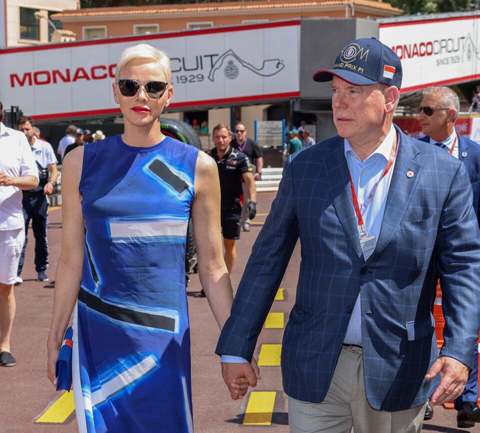 Charlène: Liebes-Show beim Grand Prix