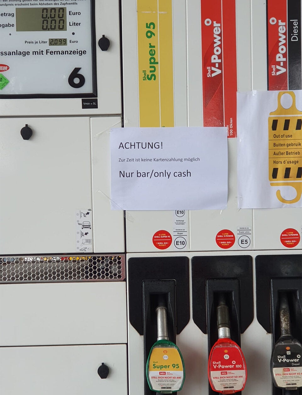 Mega-Panne bei Shell