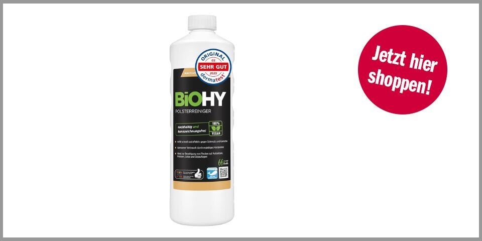 BiOHY Spezial Polsterreiniger – für 11,88 Euro bei Amazon* 