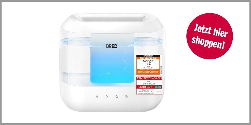 Shopping Channel Gadets Erkältungen Dreo Luftbefeuchter