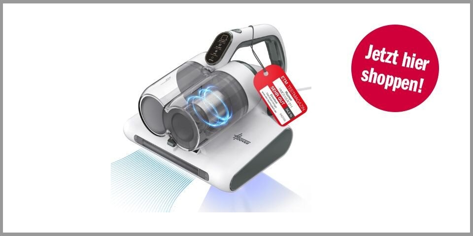 Shopping Channel Allergie Saison Hoover HMC5 Matratzen-Handstaubsauger