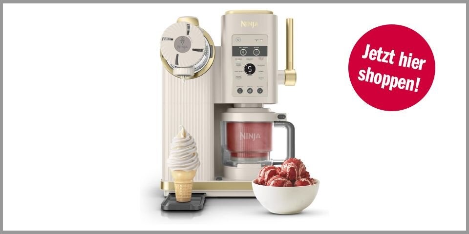 Ninja CREAMi Scoop & Swirl Eismaschine – für 302,51 Euro bei Amazon*