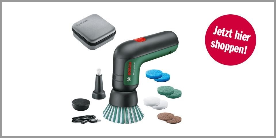 Shopping CH Frühling Bosch Elektro-Reinigungsbürsten-Set UniversalBrush