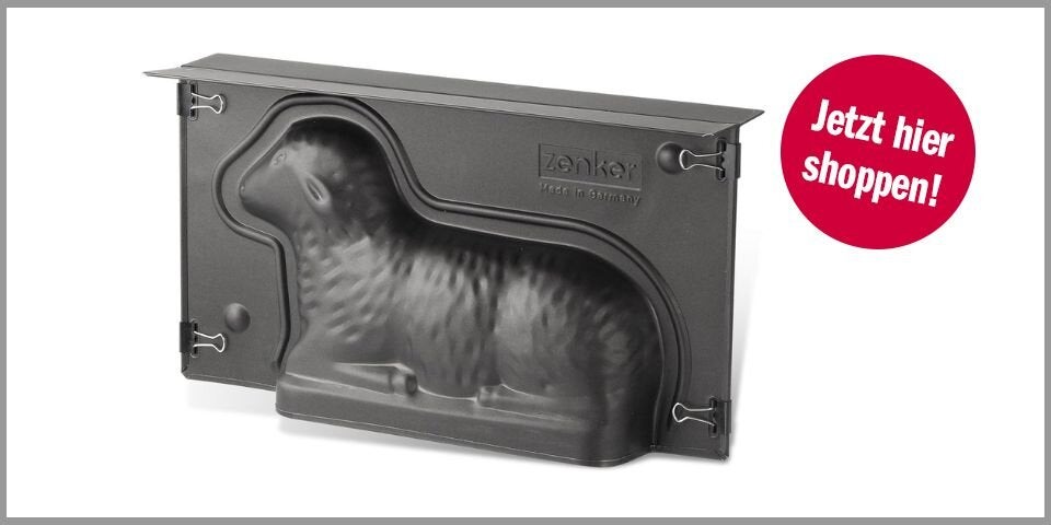 Shopping CH Osterdeko Zenker Osterlamm-Backform