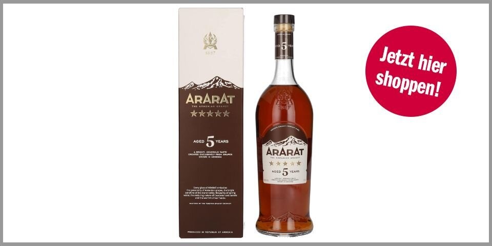 Ararat 5 Years Old mit Geschenkverpackung – 23,04 statt 28,24 Euro bei Amazon*
