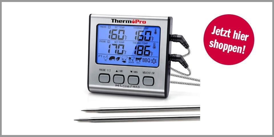 Shopping CH Fleischthermometer ThermoPro TP17 Digitales Grill-Thermometer