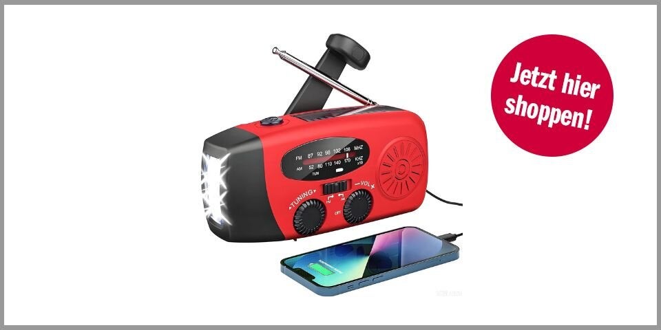 Shopping CH Nofallradio Notfall-Solarradio von Solarbaby