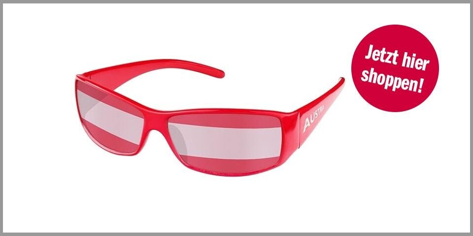 Taffstyle Länderflagge Fußball-Fanbrille – 9,95 Euro bei Amazon*
