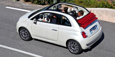 Nun startet der Fiat 500 