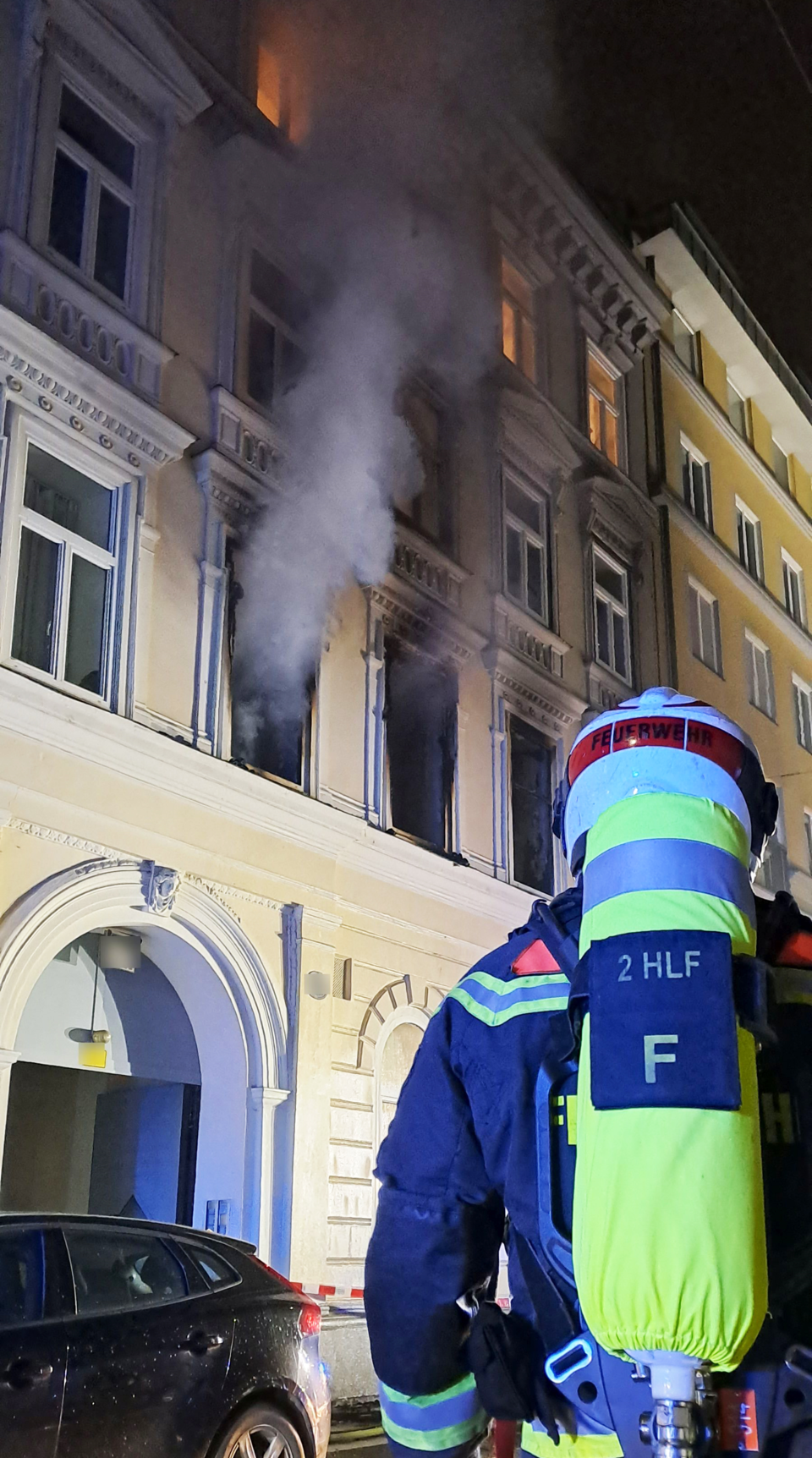Brand in Wien
