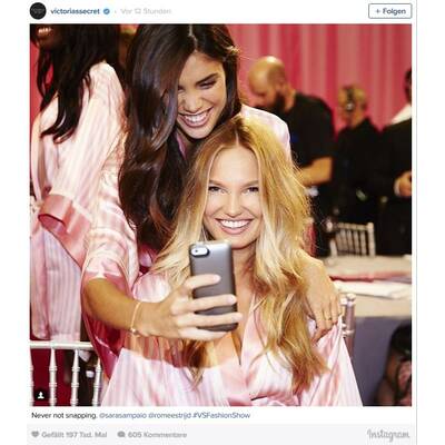 Die 24 schönsten Instagram-Snaps der Victoria's Secret Show 