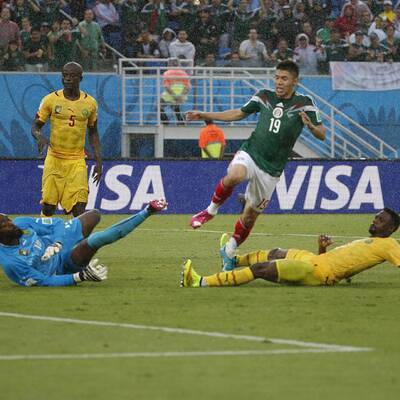 Die besten Bilder zu Kamerun vs. Mexiko