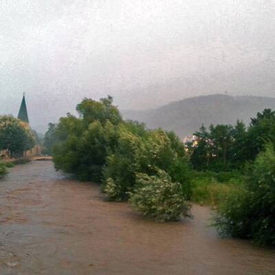 Unwetter im Triestingtal