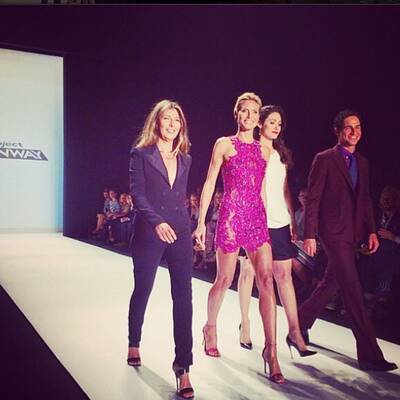 Das Team hinter der Versace Modenschau 