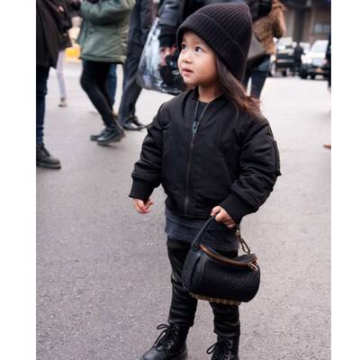  Aila Wang ist die wohl jüngste Fashionista 