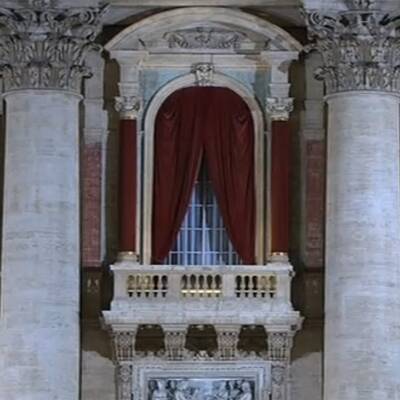 Weißer Rauch über Vatikan