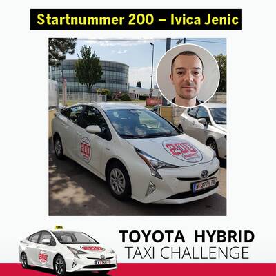 TOYOTA HYBRID Taxi Challenge Teilnehmer 