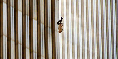 Das Bild des "Falling Man" ging um die Welt