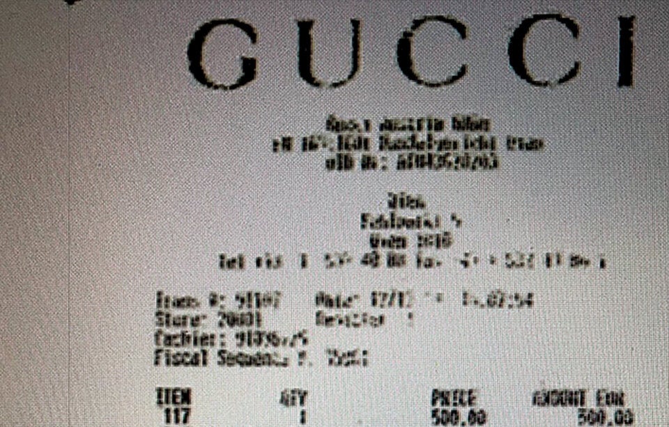 Strache-Akt: Valentino- und Gucci-Rechnungen