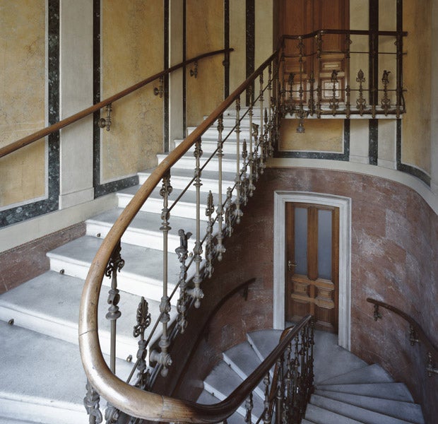 Stiegenhaus Parlament Diebstahl