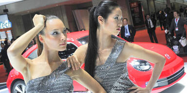 Die heißesten Girls der Tokyo Motor Show