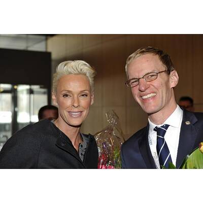 Brigitte Nielsen: Ankunft in Wien