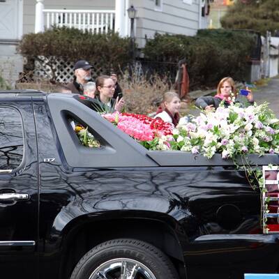 Whitney Houston beerdigt