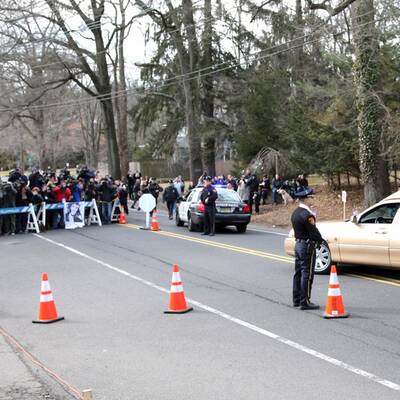 Whitney Houston beerdigt