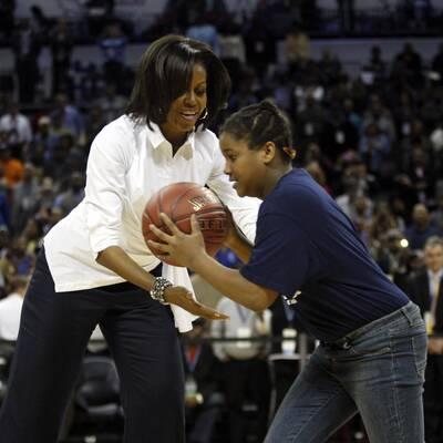  Michelle Obama bewirbt ihr Charity-Projekt 