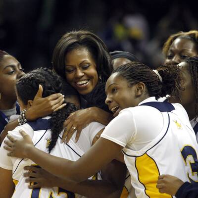  Michelle Obama bewirbt ihr Charity-Projekt 