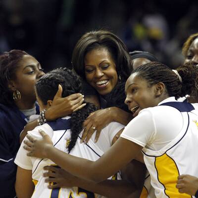  Michelle Obama bewirbt ihr Charity-Projekt 