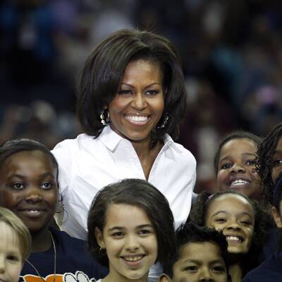  Michelle Obama bewirbt ihr Charity-Projekt 