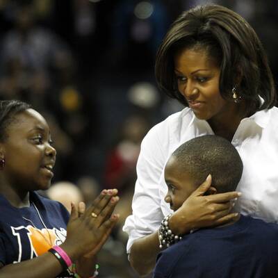  Michelle Obama bewirbt ihr Charity-Projekt 