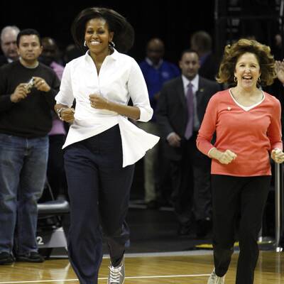  Michelle Obama bewirbt ihr Charity-Projekt 