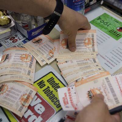 Beim US-Lotto geht es um mehr als eine halbe Milliarde Dollar.