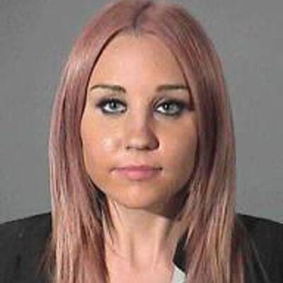 Polizeifotos von Stars