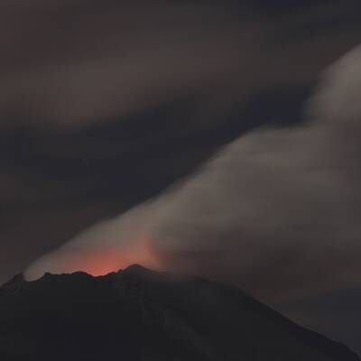 Vulkanausbruch in Mexiko