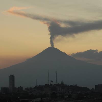 Vulkanausbruch in Mexiko