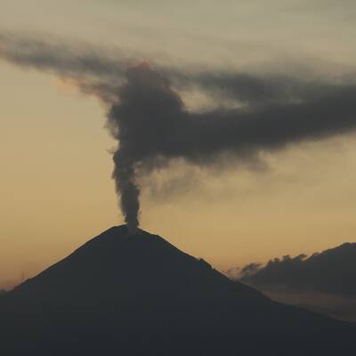 Vulkanausbruch in Mexiko